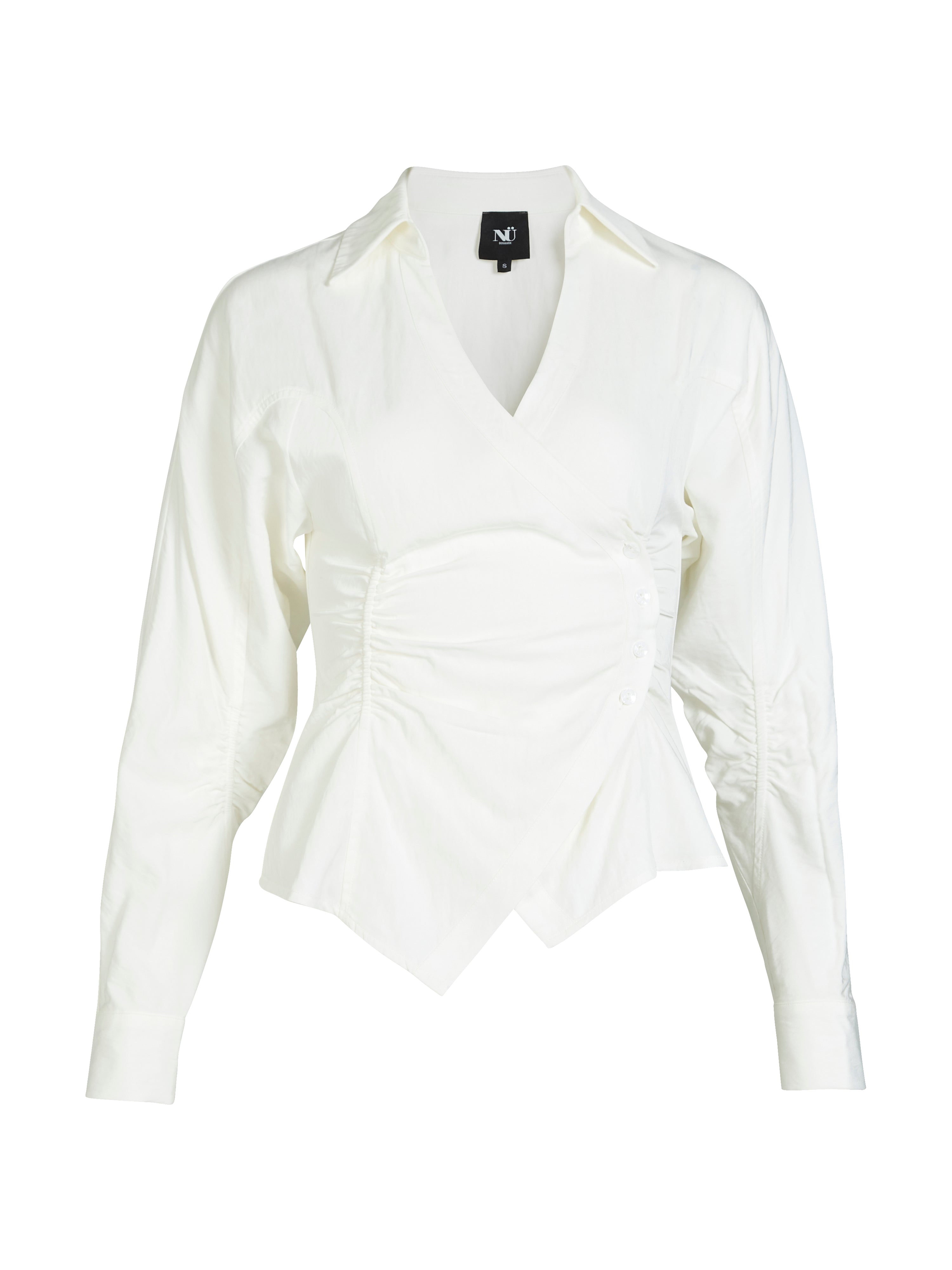 NÜ BEO v-neck shirt Shirts 110 Creme