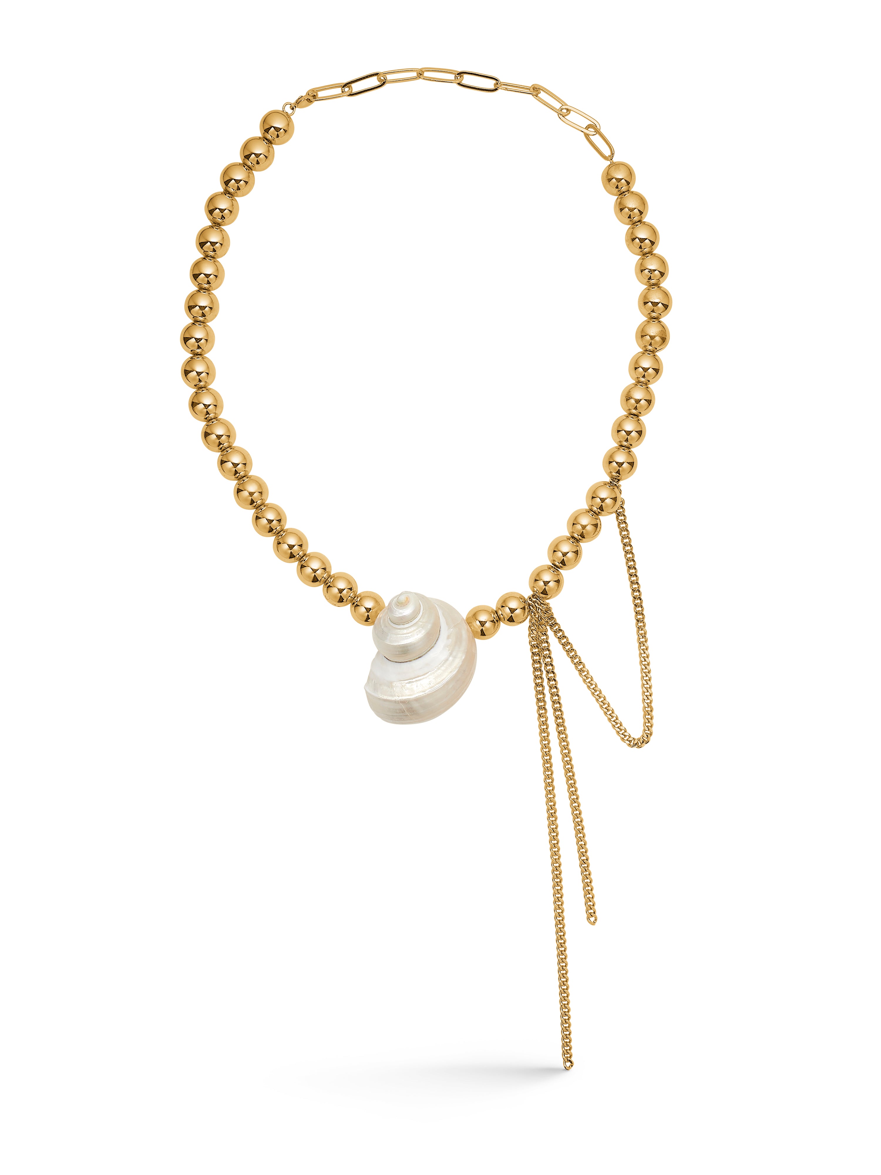 NÜ Cave No. 9 Necklace Jewellery 011 Gold