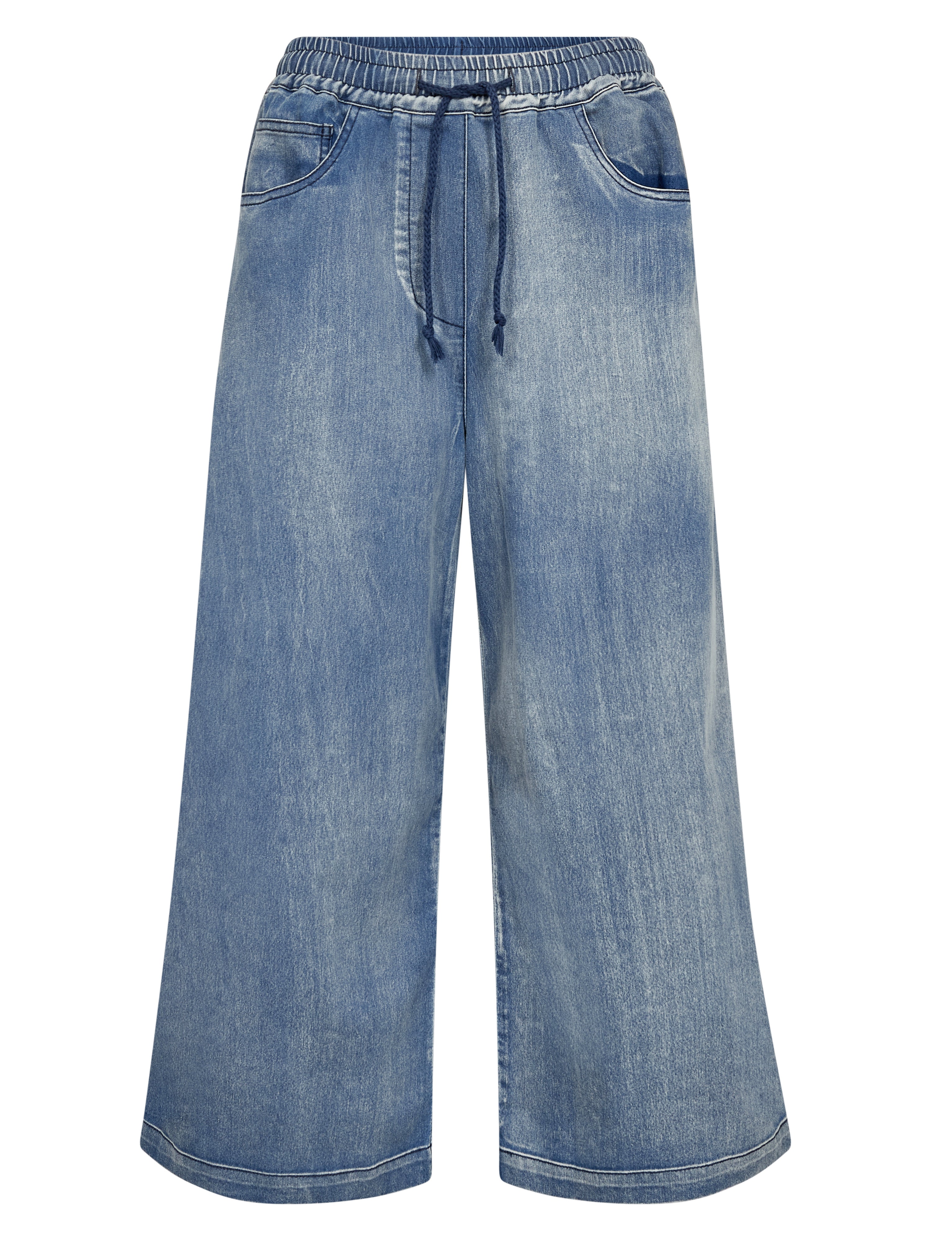 Deima Culotte Trousers - Denim