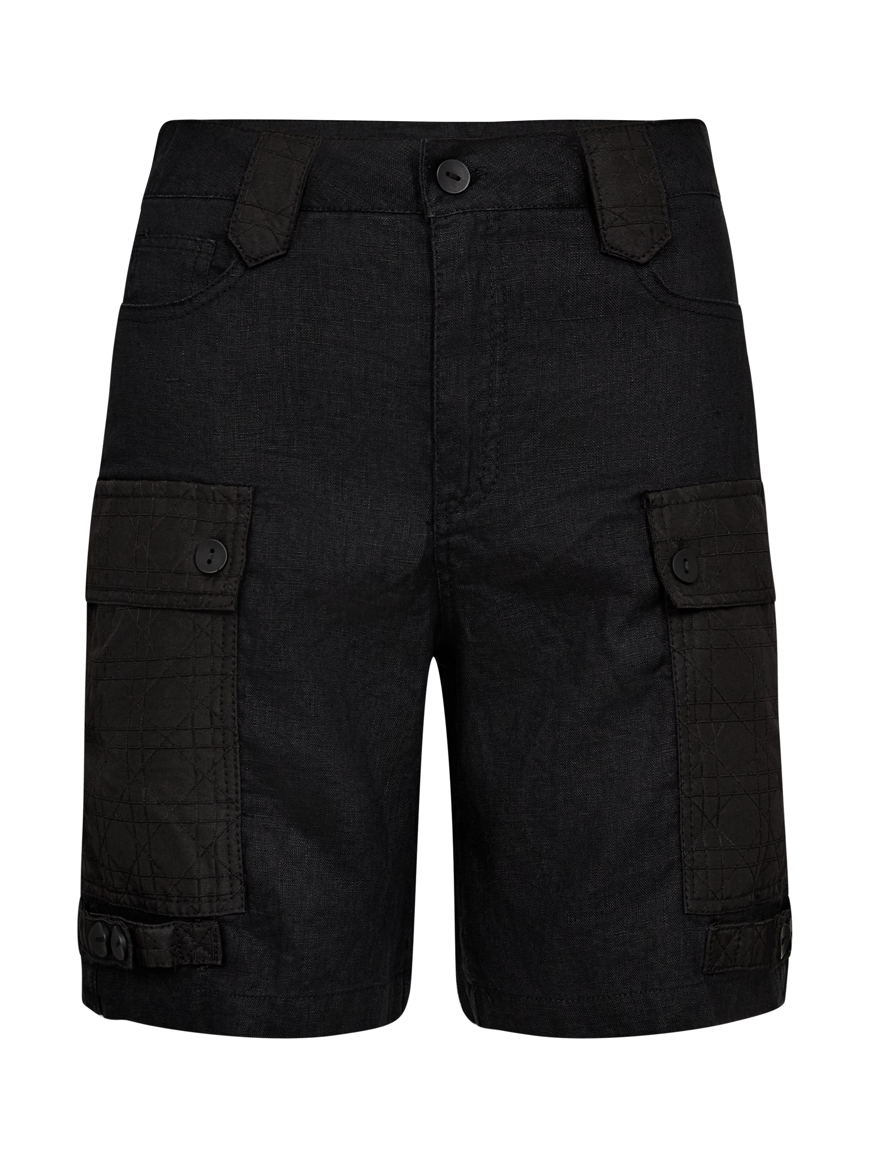 Dai Linen Shorts - Black