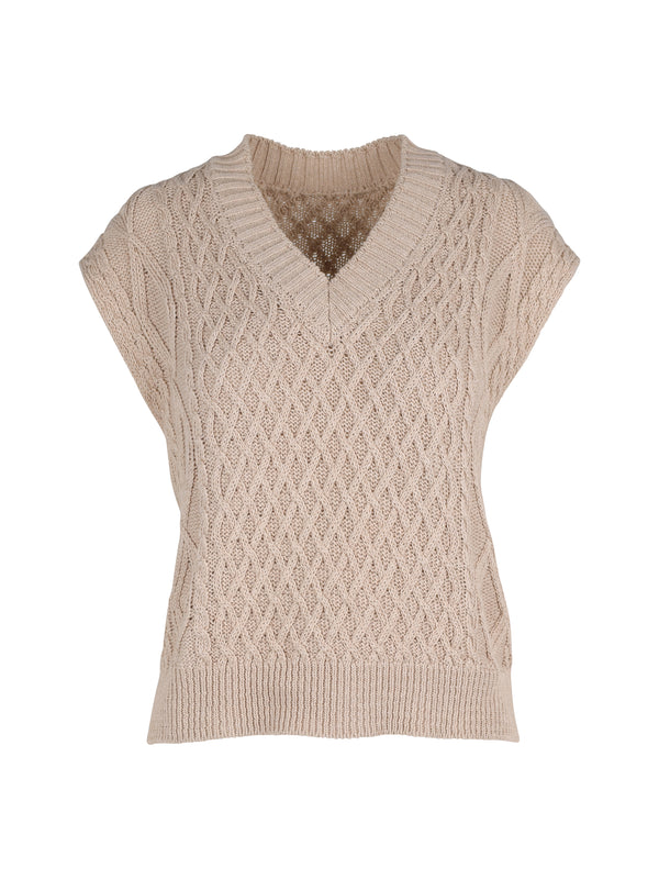 NÜ TITT knitted vest Vests 125 Seasand