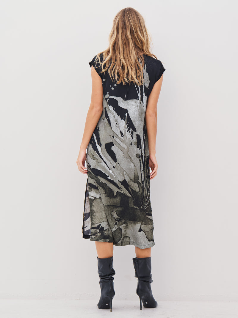 NÜ ABBI dress Dresses 393 Army Mix