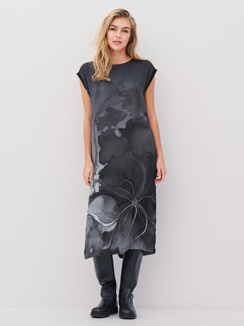 NÜ ABBI dress Dresses 901 Grey mix