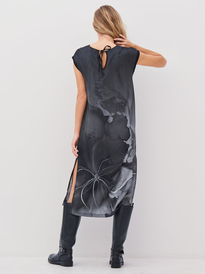 NÜ ABBI dress Dresses 901 Grey mix