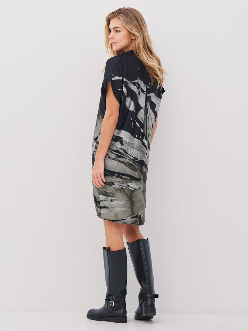 NÜ ABBI tunic Dresses 393 Army Mix