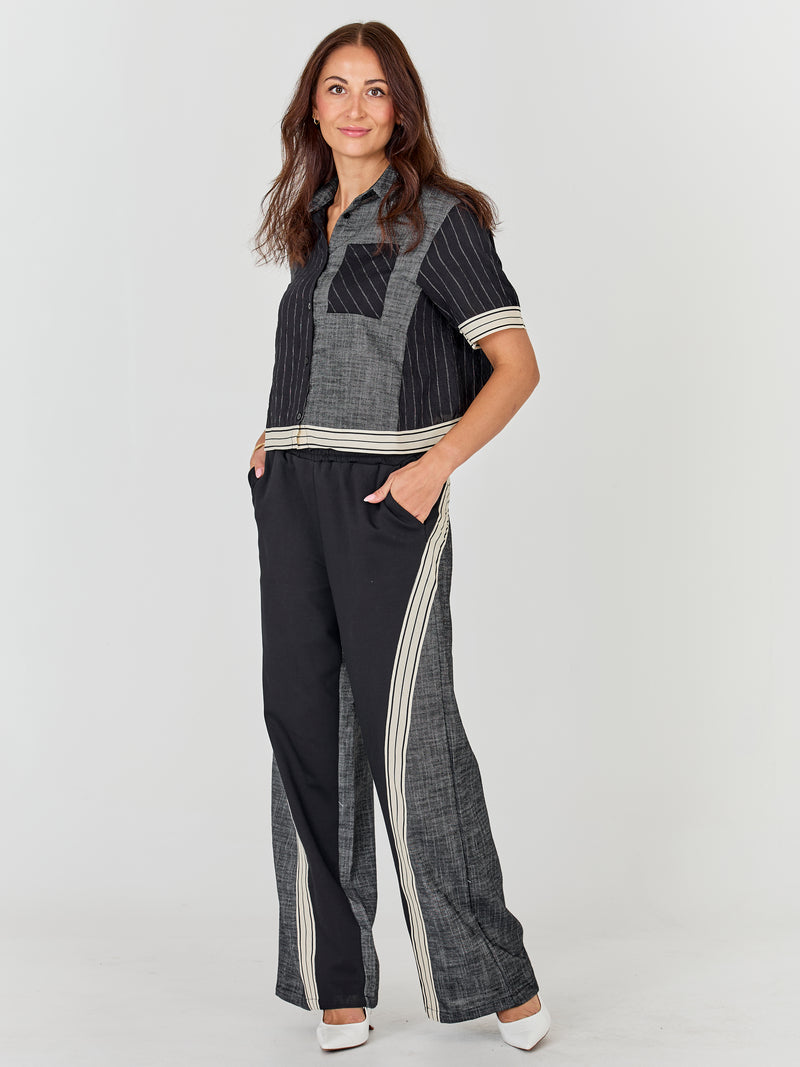 NÜ ABINA Shirt Shirts Black mix
