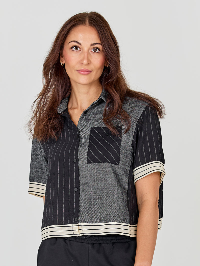 NÜ ABINA Shirt Shirts Black mix