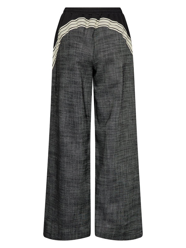 NÜ ABINA trousers Trousers Black mix