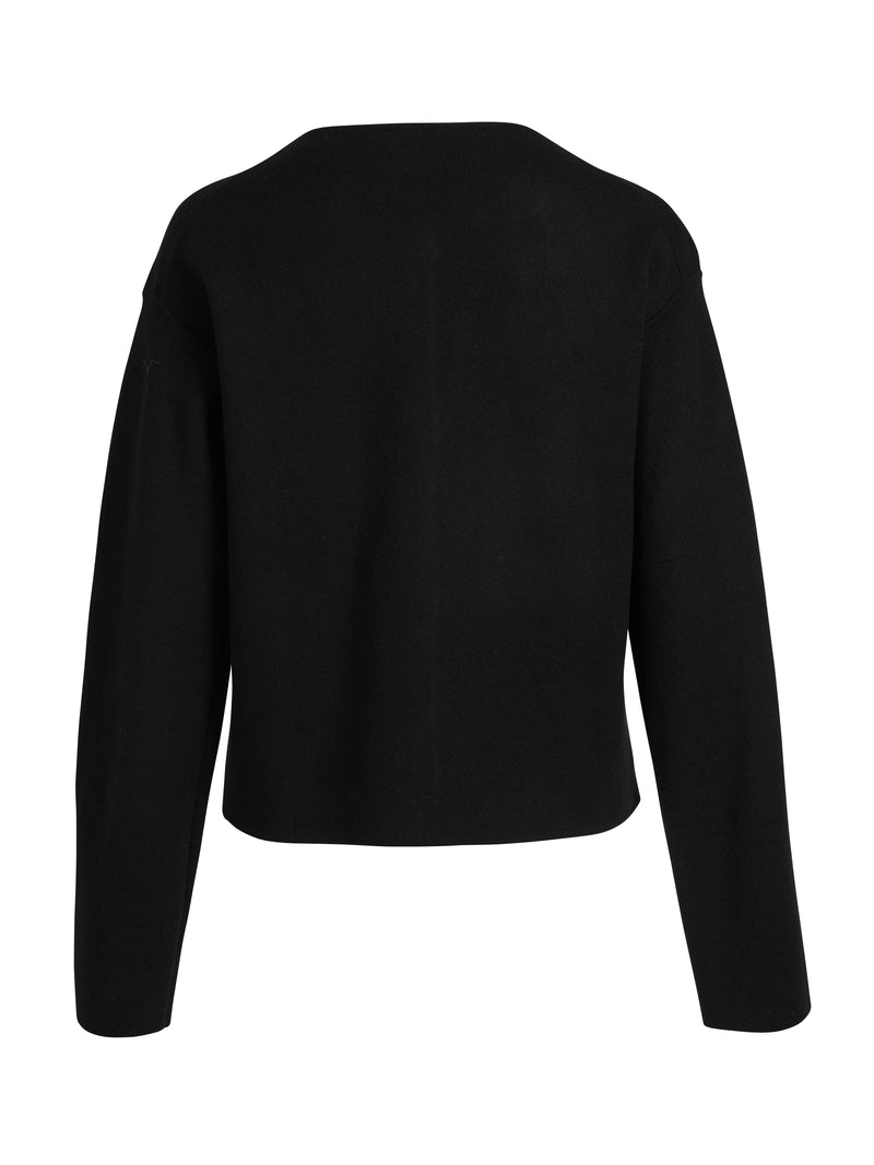 NÜ ADEA knit jacket Jackets Black