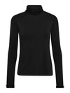 NÜ ADELE turtleneck tee Tops and T-shirts Black