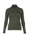 NÜ ADELE turtleneck tee Tops and T-shirts 393 Army