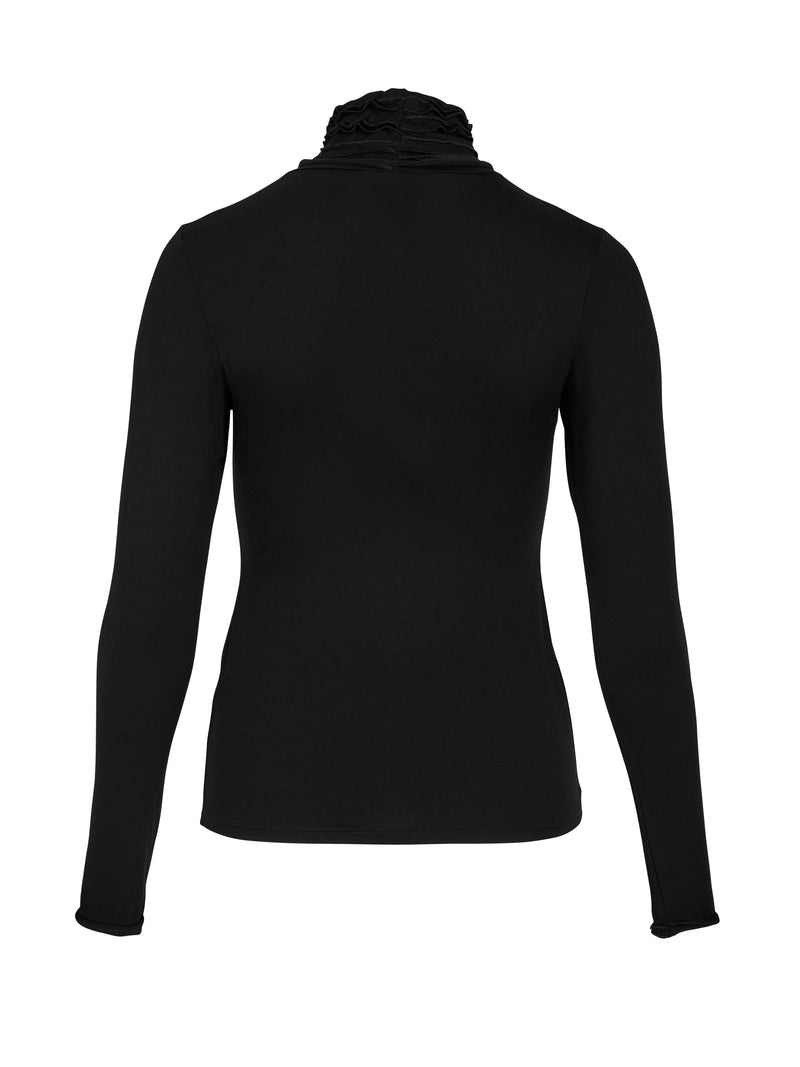 NÜ ADELE turtleneck tee Tops and T-shirts Black