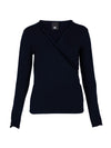 NÜ ADELE wrap tee Tops and T-shirts 480 Midnight Blue
