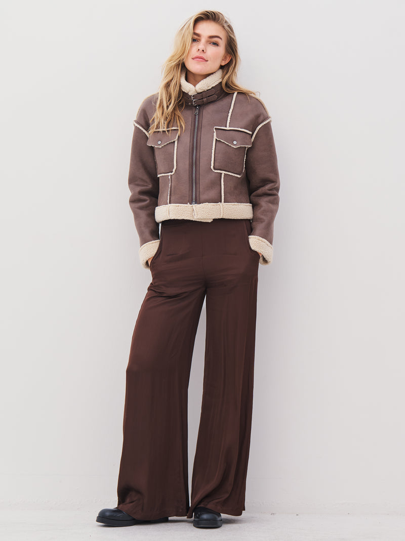 NÜ ADINA tousers Trousers 235 Cappuccino