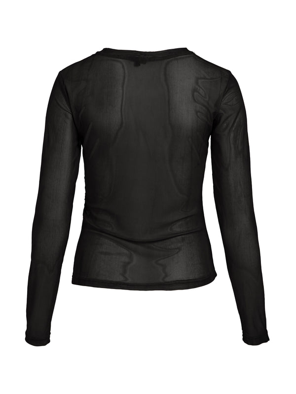 NÜ AGNA blouse Blouses 000 Solid black