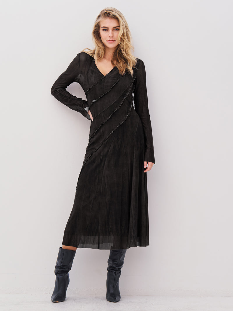 NÜ AGNA dress Dresses 000 Solid black