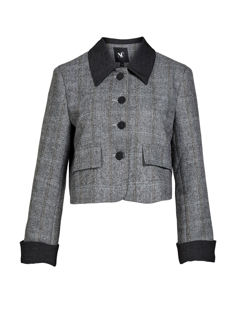 NÜ ANGELA jacket Jackets 901 Grey mix