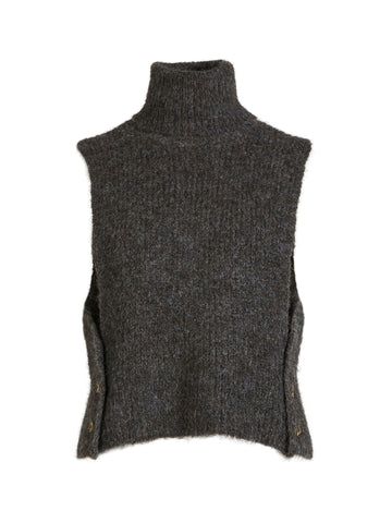 NÜ AGNES knit vest Vests 289 Brown