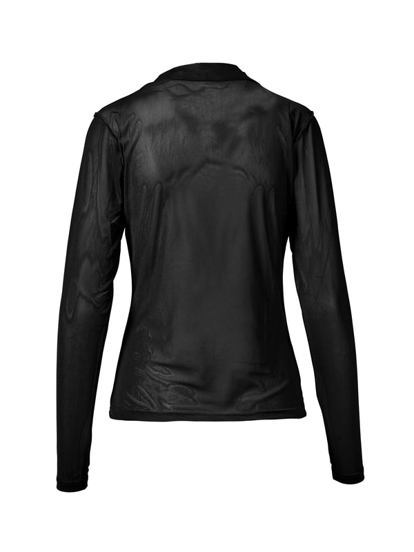 NÜ AGNETA blouse Tops and T-shirts Black