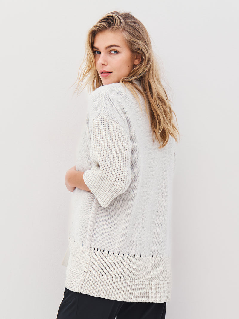 NÜ ALEXA knit cardigan Cardigans 112 Bone