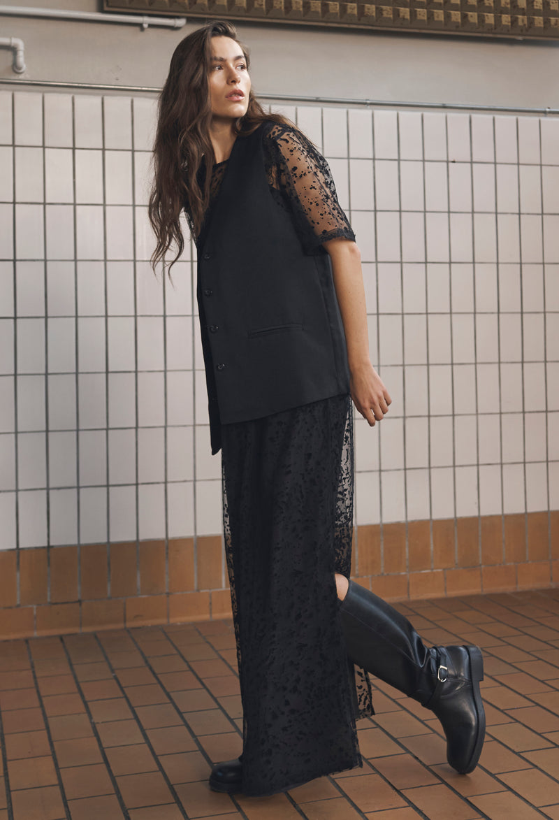 NÜ ALFI top Tops and T-shirts Black