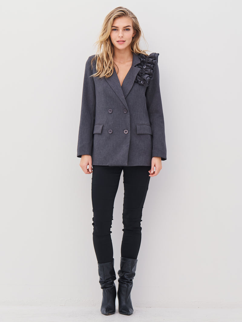 NÜ ALINA blazer Blazers 901 Grey