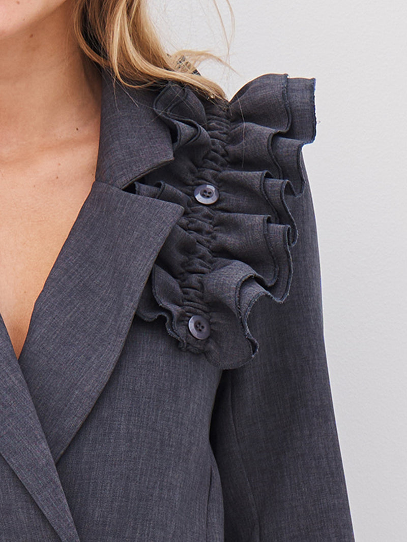 NÜ ALINA blazer Blazers 901 Grey