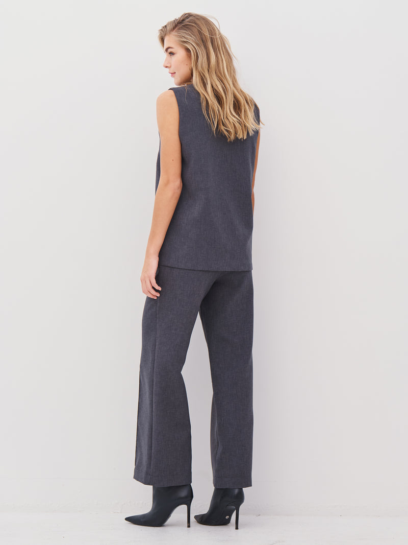 NÜ ALINA trousers Trousers 901 Grey