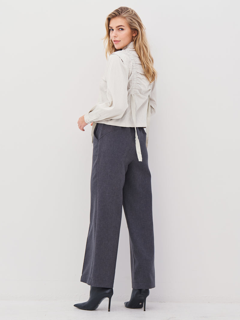 NÜ ALINA trousers Trousers 901 Grey