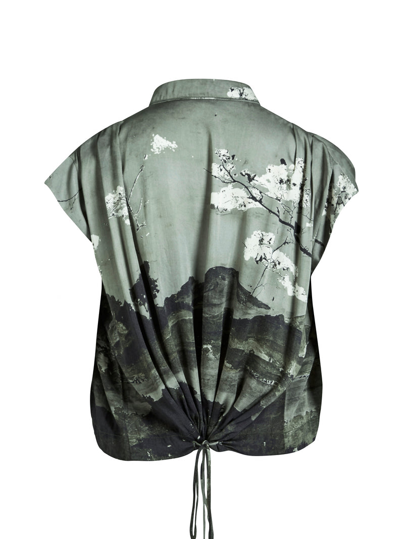 NÜ ALLI s/s shirt Shirts 393 Army Mix