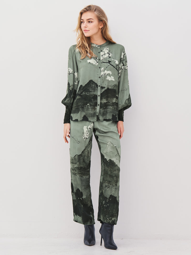 NÜ ALLI shirt Shirts 393 Army Mix
