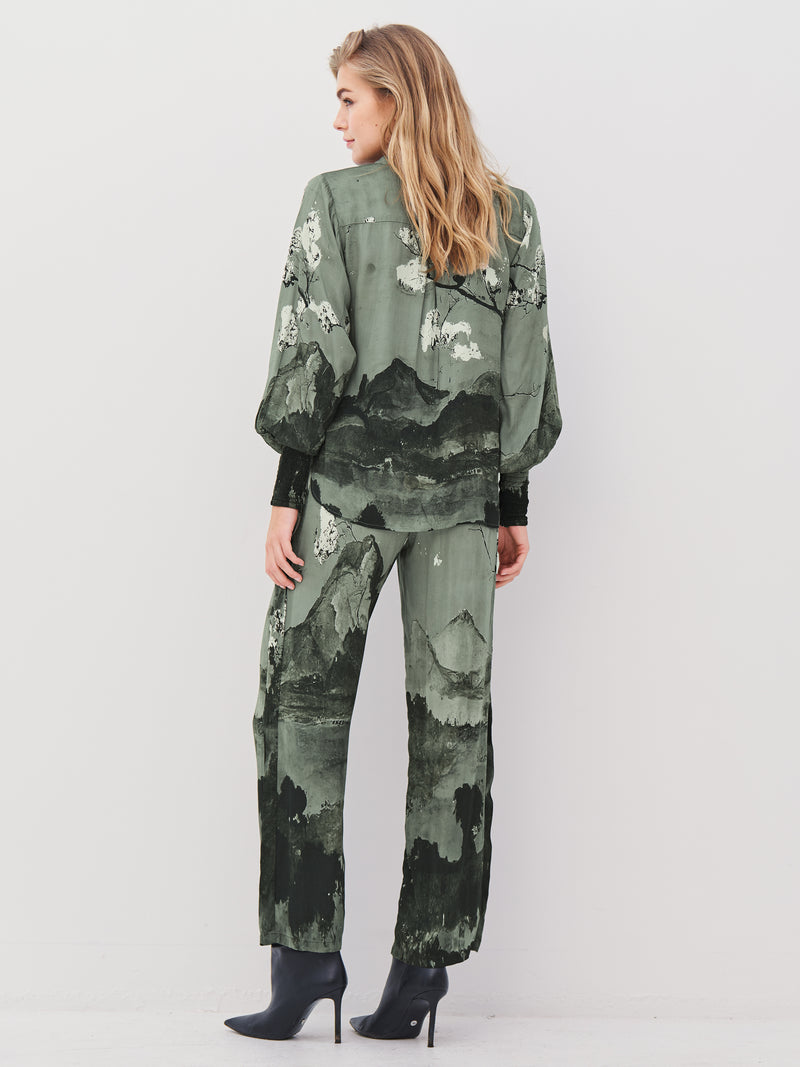 NÜ ALLI shirt Shirts 393 Army Mix