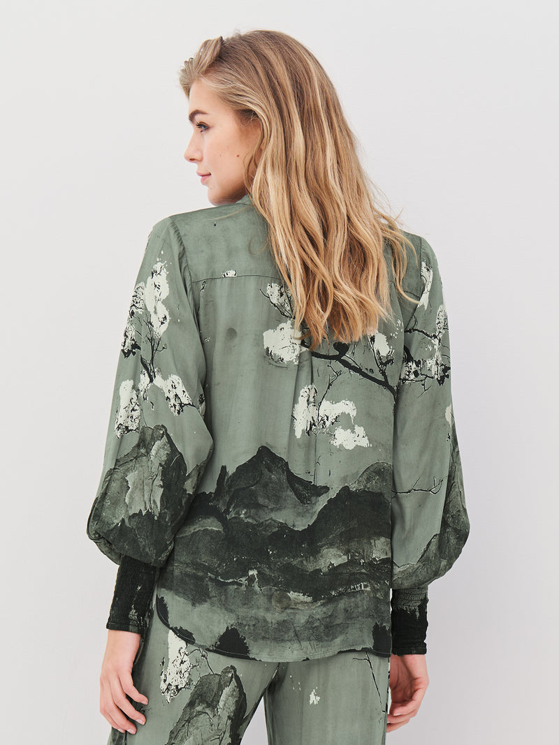 NÜ ALLI shirt Shirts 393 Army Mix