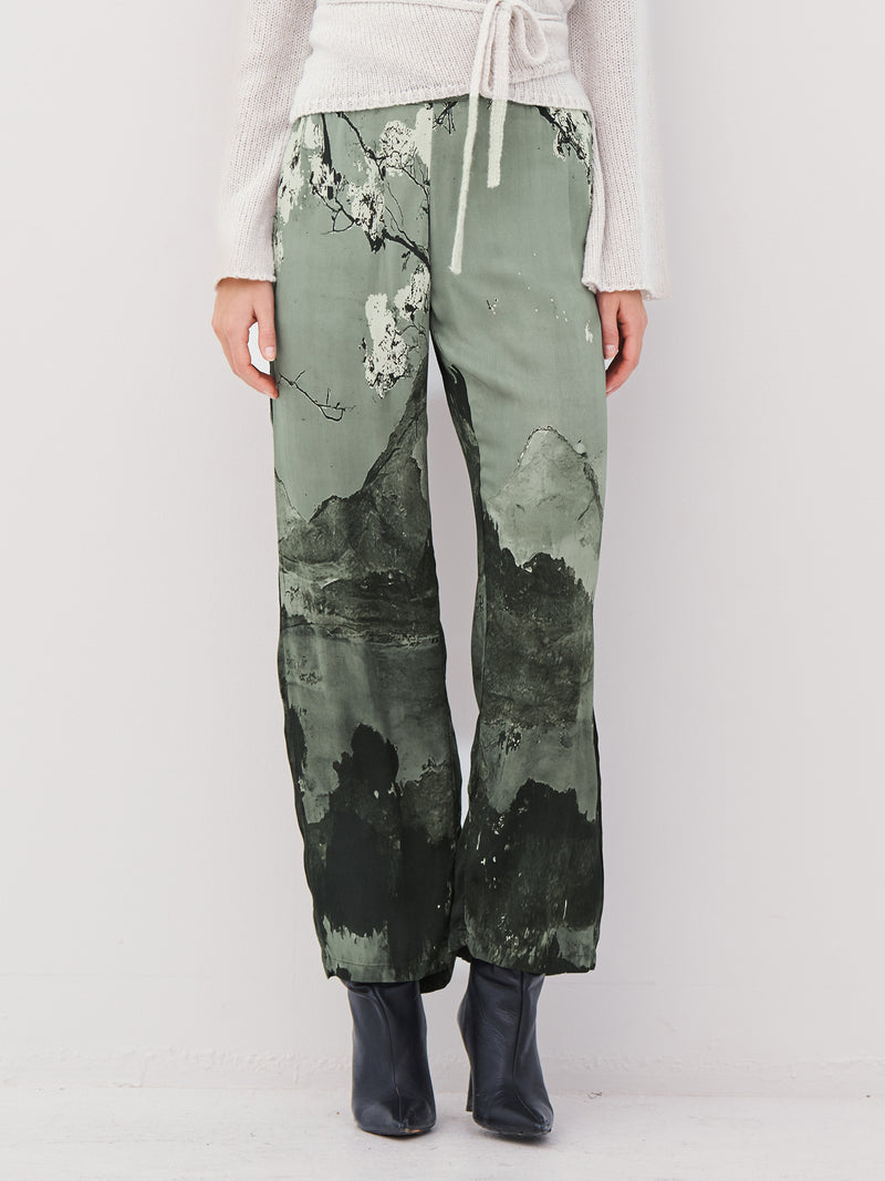 NÜ ALLI trousers Trousers 393 Army Mix