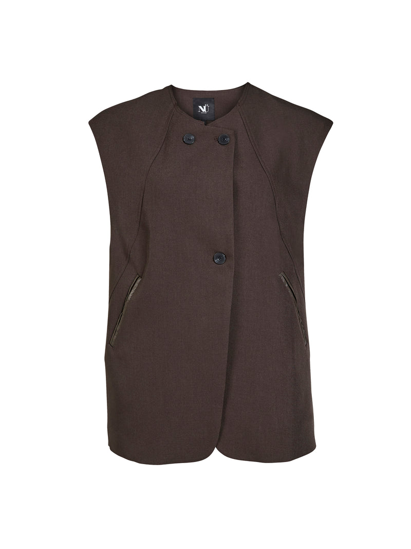 NÜ AMALIE vest Vests 289 Brown
