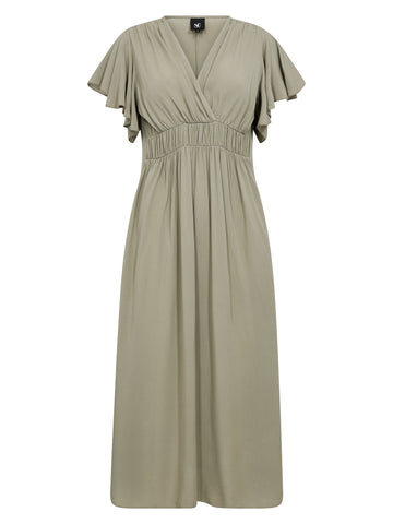 NÜ ANA Dress Dresses 343 Dust army