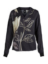 NÜ ANDY blouse Blouses Black mix