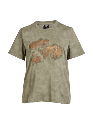 NÜ ANIKI tee Tops and T-shirts 393 Army Mix