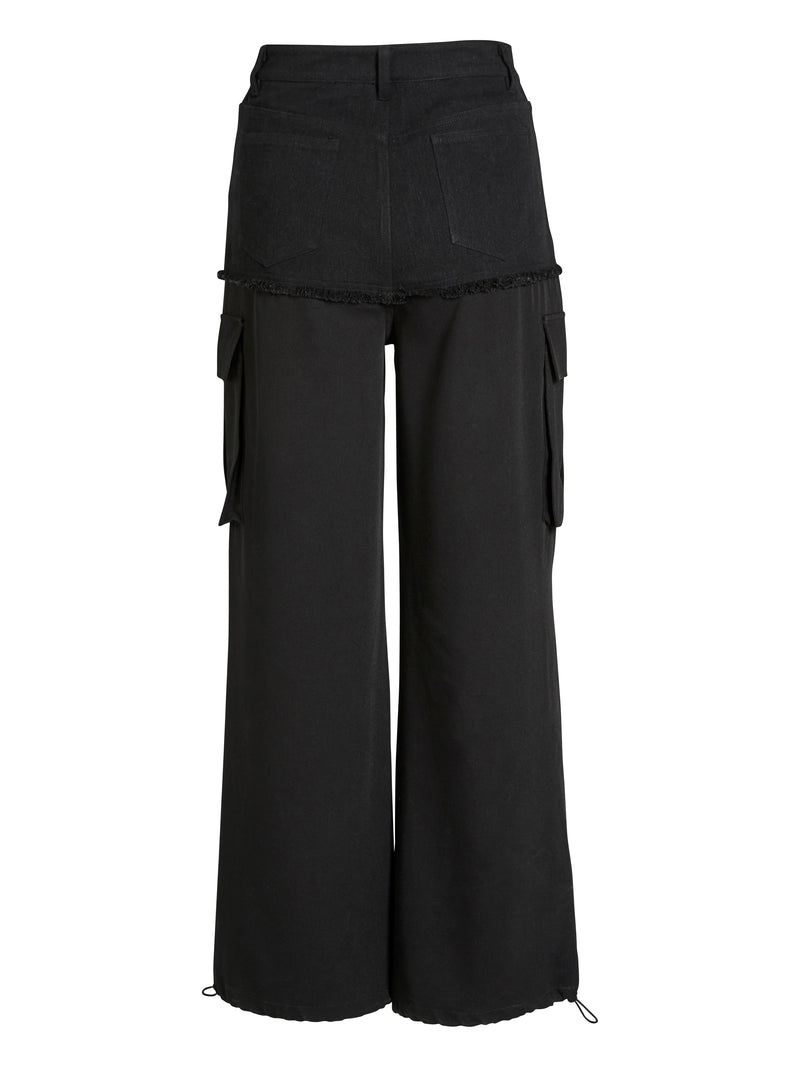 NÜ ANINA trousers Trousers Black