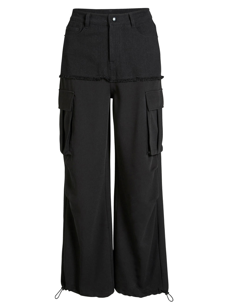 NÜ ANINA trousers Trousers Black