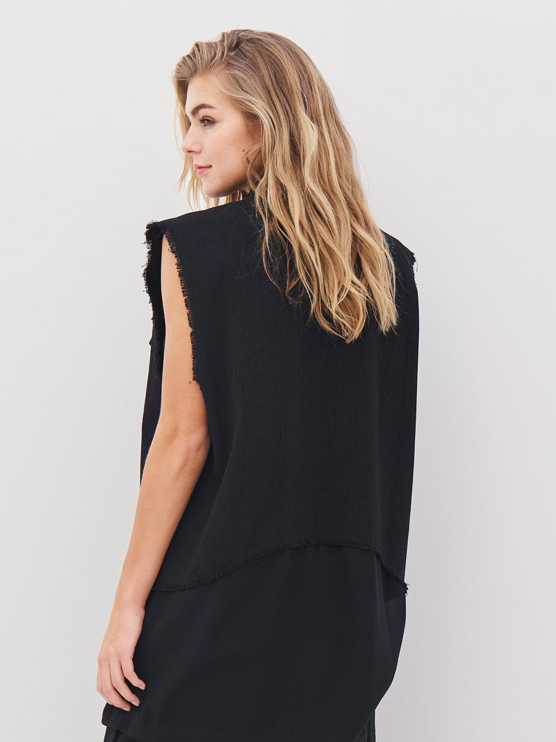 NÜ ANINA vest Vests Black