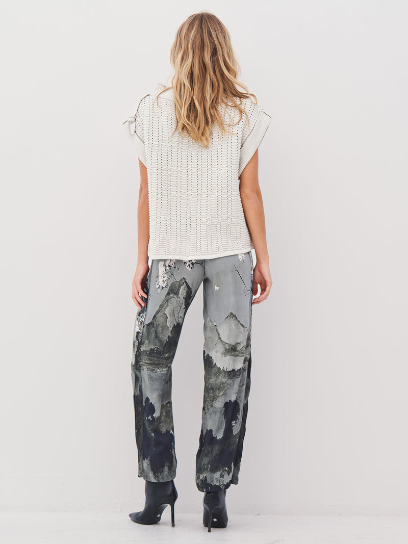 NÜ ANJA knit blouse Blouses 112 Bone