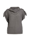 NÜ ANJA knit blouse Blouses 901 Grey mix