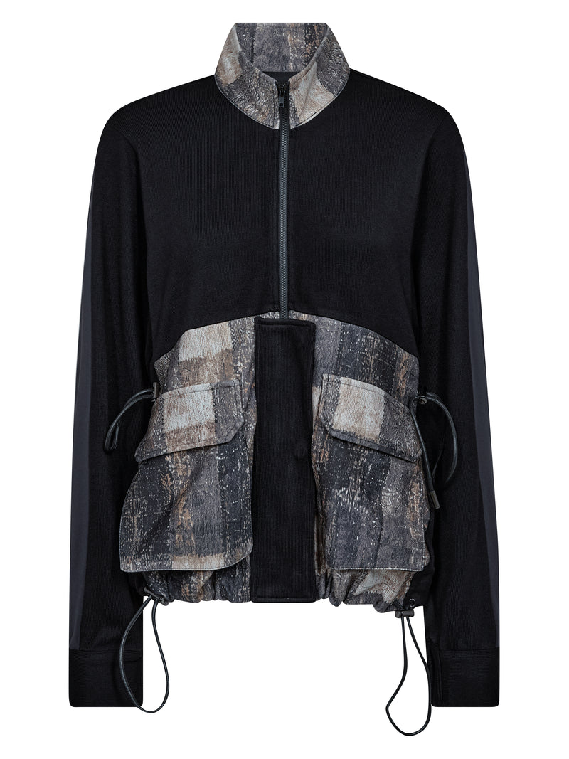 NÜ ANNA jacket Jackets Black mix
