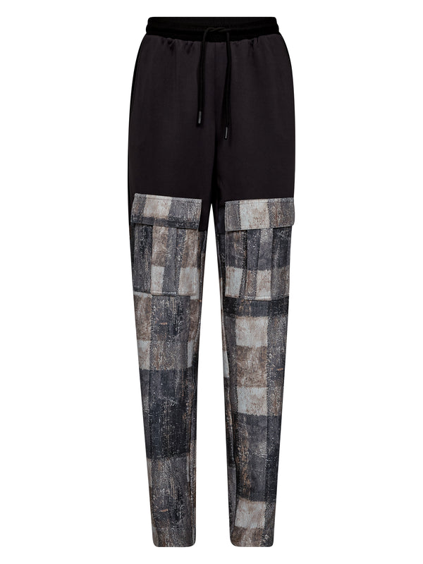 NÜ ANNA trousers Trousers Black mix