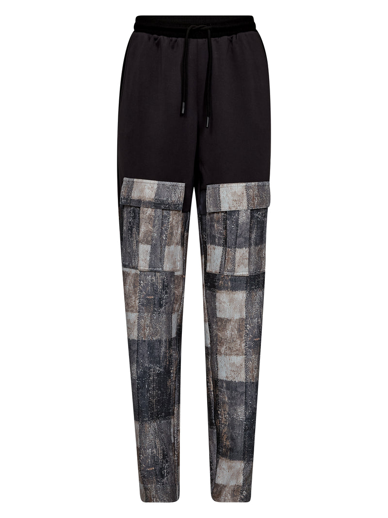 NÜ ANNA trousers Trousers Black mix