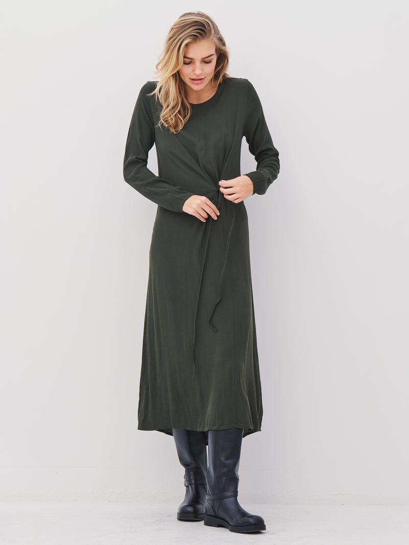 NÜ ANNI dress Dresses 385 Dark Green