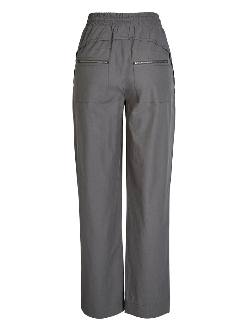 NÜ ANN trousers Trousers 901 Grey mix