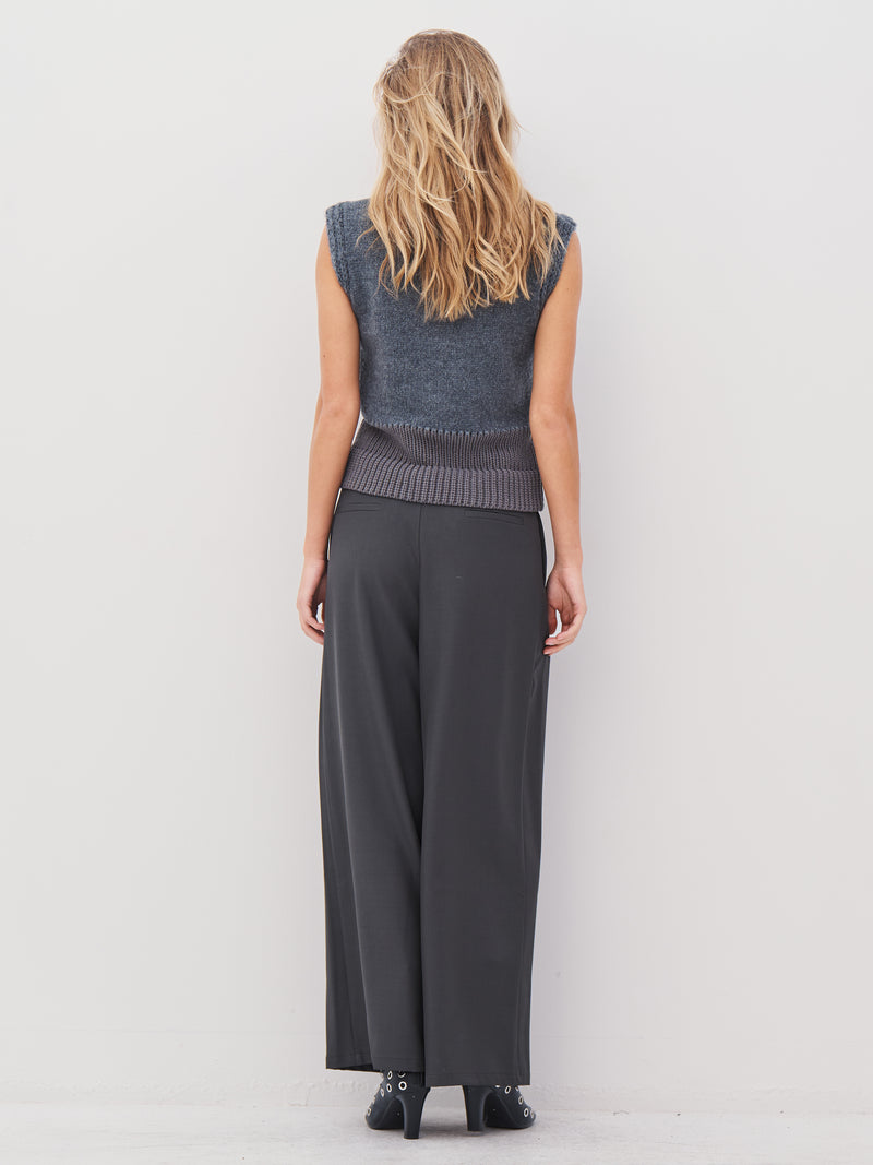 NÜ ARIEL trousers Trousers 901 Grey