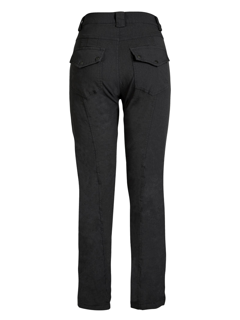 NÜ ASTA trousers Trousers 000 Solid black
